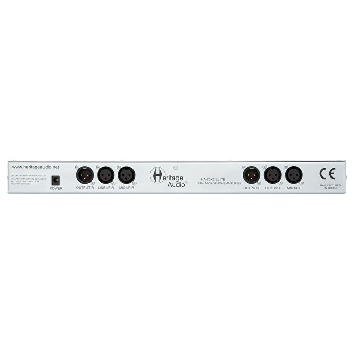 HERITAGE AUDIO HA73X2 Elite ´73 Dual Mikrofon Preamfisi / DI